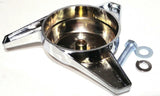 Hub Cap Spinner 3 Bar Right Hand Chrome Plastic 1-1/2" Wing Stud Mount GG#90318