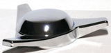 Hub Cap Spinner 3 Bar Right Hand Chrome Plastic 1-1/2" Wing Stud Mount GG#90318