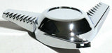 GG Hub Cap Spinner California Groovy Left Hand Chrome Die Cast #90353 Each