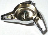 GG Hub Cap Spinner California Groovy Left Hand Chrome Die Cast #90353 Each