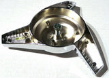 GG Hub Cap Spinner California Groovy Left Hand Chrome Die Cast #90353 Each