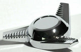 GG Hub Cap Spinner California Groovy Left Hand Chrome Die Cast #90353 Each