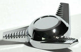 GG Hub Cap Spinner California Groovy Left Hand Chrome Die Cast #90353 Each