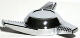 GG Hub Cap Spinner California Groovy Right Hand Chrome Die Cast #90354 Each