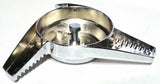 GG Hub Cap Spinner California Groovy Right Hand Chrome Die Cast #90354 Each