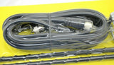 GG CB Antennas Full Wave Top Loaded 500 Watt Black 30" Long #91016 Pair