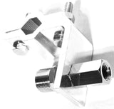 CB Antenna Mirror Mounting Bracket "L" Type Aluminum 3/8" SO-239 GG#91157