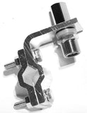 CB Antenna Mirror Mounting Bracket "L" Type Aluminum 3/8" SO-239 GG#91157