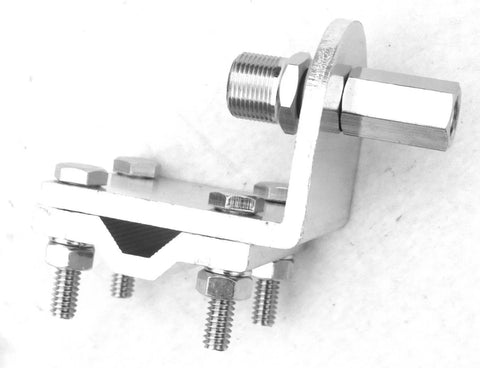 CB Antenna Mounting Bracket Universal Fit Heavy Duty 3 Way Aluminum GG#91158