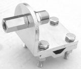 CB Antenna Mounting Bracket Universal Fit Heavy Duty 3 Way Aluminum GG#91158