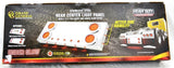 Enclosed Rear Light Panel Red/Clear Lens Under Glow Effect Turn Signals GG#91313