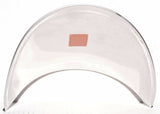 Extended Round Headlight Visor for 7” Head Light Stainless 5-1/8” Depth GG#92475