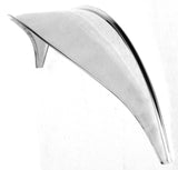 Round 7" Headlight Visor Stainless Steel for Peterbilt Freightliner Jeep GG92485