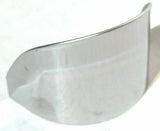 GG Light Visor for Semi Trucks With 2" Sealed Lights Stainless Steel #92487 Pair