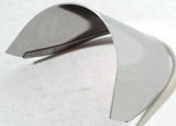 GG Light Visor for Semi Trucks With 2" Sealed Lights Stainless Steel #92487 Pair