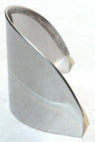 GG Light Visor for Semi Trucks With 2" Sealed Lights Stainless Steel #92487 Pair