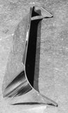Rectangular 7.5 X 2.25 Headlight Visor 6052 6054 Bulb Stainless Steel GG#92493