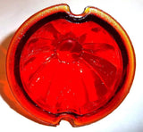 Dark Amber Glass Watermelon Lens 3.5 for Peterbilt Cab Light Grakon 1000 GG92509