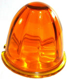 Light Amber Glass Watermelon Light Lens 3.5" OD 2 Screw Holes GG#92801 Each
