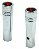 Toggle Switch Extensions for Kenworth Red Jewel Chrome 2 1/4 Tall GG#92865 Pair