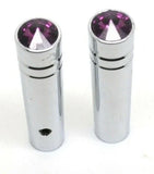 Toggle Switch Extensions for Peterbilt 359 379 Purple Jewel 1-7/8" GG#92894-Pair