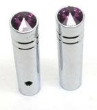 Toggle Switch Extensions for Peterbilt 359 379 Purple Jewel 1-7/8" GG#92894-Pair