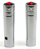 Toggle Switch Extensions for Peterbilt 379 Red Jewel 1-7/8" Tall GG#92895- Pair