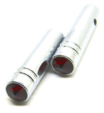 Toggle Switch Extensions for Peterbilt 379 Red Jewel 1-7/8" Tall GG#92895- Pair