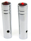 Toggle Switch Extensions for Peterbilt 379 Red Jewel 1-7/8" Tall GG#92895- Pair