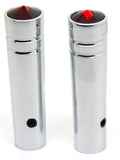 Toggle Switch Extensions for Peterbilt 379 Red Jewel 1-7/8" Tall GG#92895- Pair