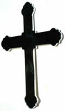 cut out cross small chrome tape mount for Peterbilt  Kenworth Freightliner Ford