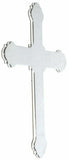 Cutout cross small chrome tape mount for Peterbilt  Kenworth Freightliner Ford