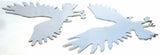 GG Cutout Eagle Medium Tape Mount Chrome Plated 9 1/2" #94031 & 94032 Pair