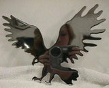 Cutouts Eagle Face Right & Left Stud Mount Chrome 9-1/2" (W) GG#94033-34 Pair