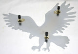 GG Cutout Eagle Small Stud Mount Chrome Plated 6" X 4.5 " #94035 94036 Pair