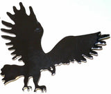 Cutout eagle small face to the right chrome metal tape mount Peterbilt Kenworth