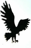 cut out eagle small face to the right chrome metal tape mount Peterbilt Kenworth