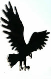 cut out eagle small face to the right chrome metal tape mount Peterbilt Kenworth