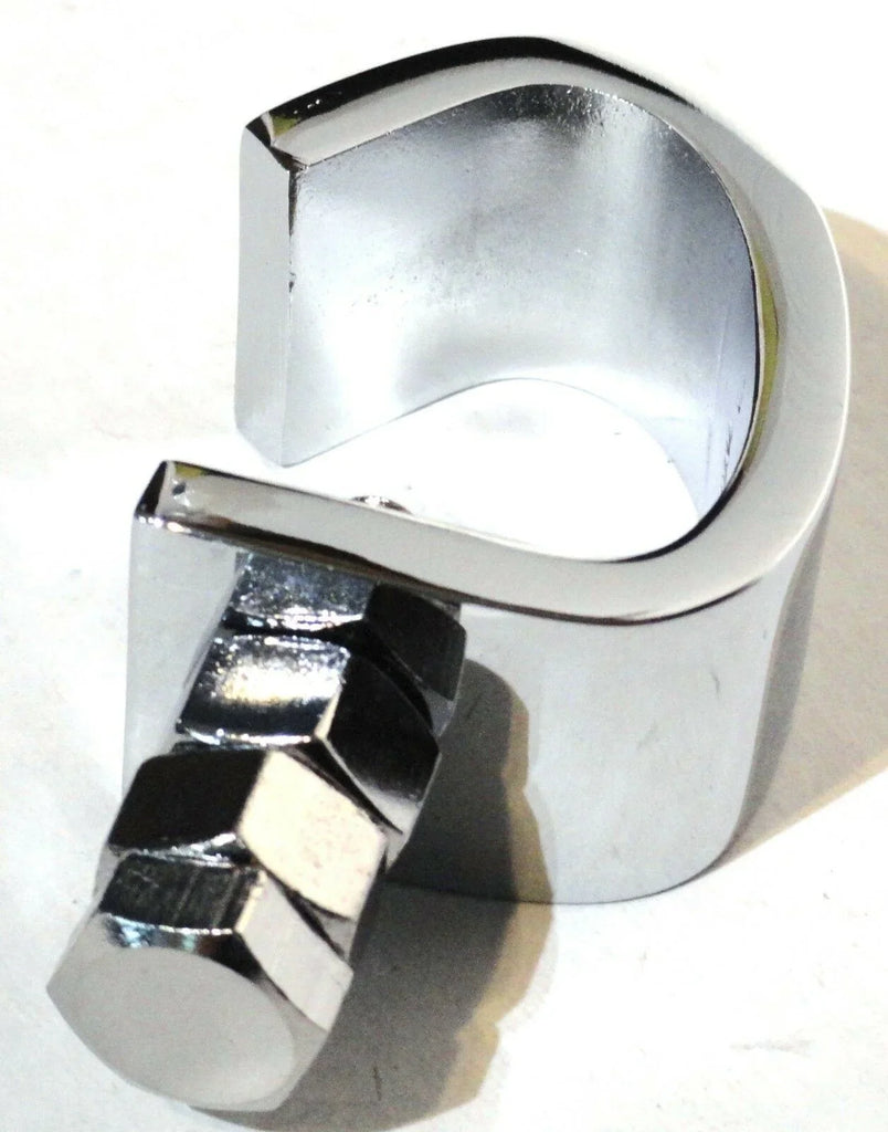 Bumper Guide Clamp for Steel Peterbilt Freightliner Bumper Chrome GG#94124 Each