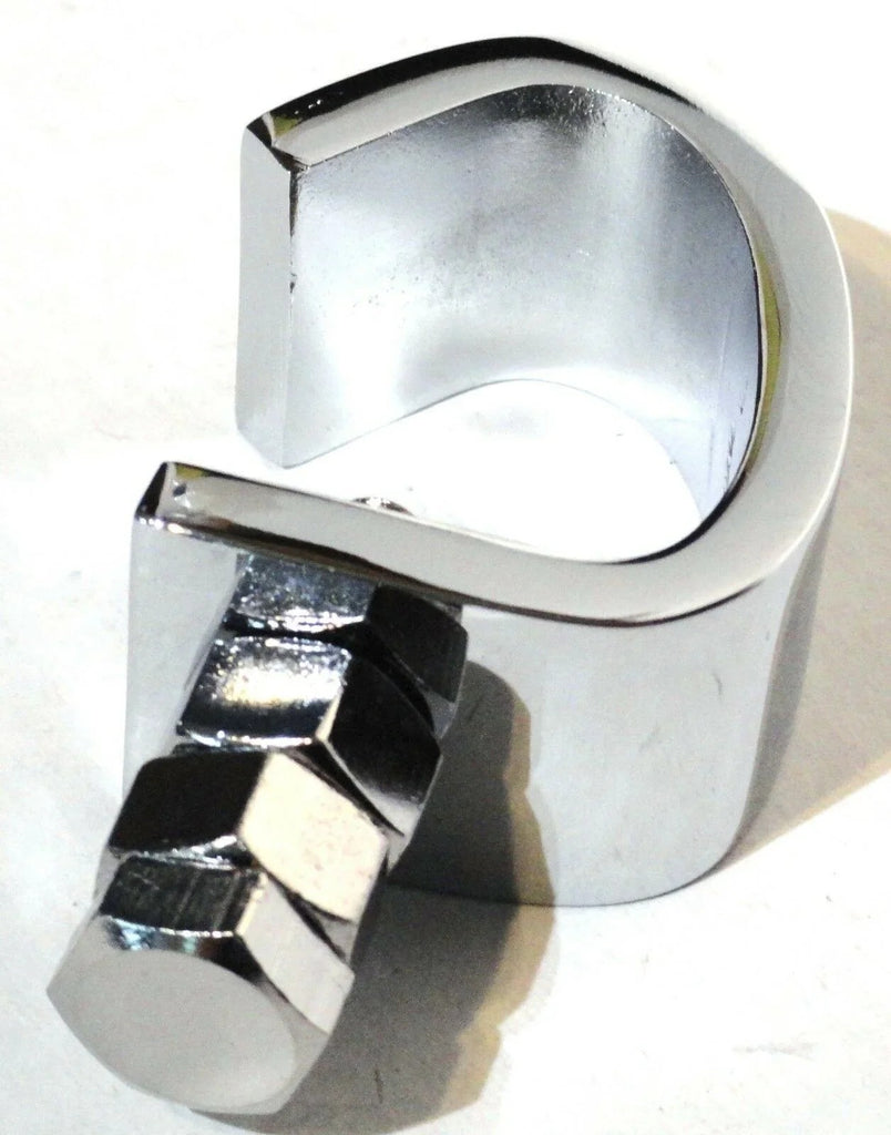 Bumper Guide Clamp for Steel Peterbilt Freightliner Bumper Chrome GG#94124 Each