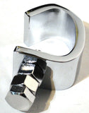 Bumper Guide Clamp for Steel Peterbilt Freightliner Bumper Chrome GG#94124 Each