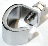 Bumper Guide Clamp for Steel Peterbilt Freightliner Bumper Chrome GG#94124 Each