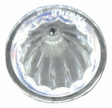 Bumper Guide Top for 1" Pipe Plastic Clear Lens Chrome Aluminum GG#94762 Pair