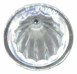 Bumper Guide Top for 1" Pipe Plastic Clear Lens Chrome Aluminum GG#94762 Pair