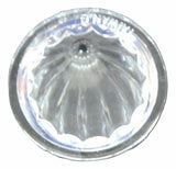 Bumper Guide Top for 1" Pipe Plastic Clear Lens Chrome Aluminum GG#94762 Pair