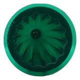 Bumper Guide Top for 1" Pipe Plastic Green Lens Chrome Aluminum GG#94763 Pair