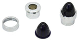 Bumper Guide Top for 1" Pipe Plastic Purple Lens Chrome Aluminum GG#94764 Pair