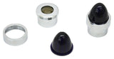 Bumper Guide Top for 1" Pipe Plastic Purple Lens Chrome Aluminum GG#94764 Pair