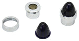 Bumper Guide Top for 1" Pipe Plastic Purple Lens Chrome Aluminum GG#94764 Pair