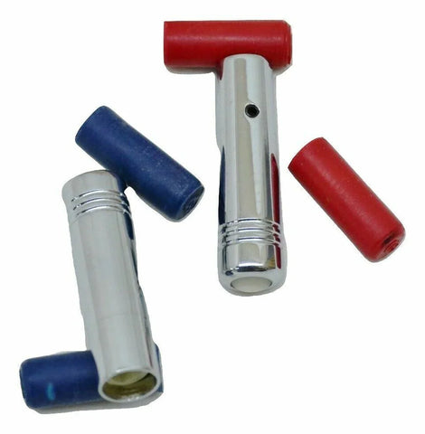 GG Toggle Switch Extension for Freightliner w/Silver Glossy Stickers #95095 Pair